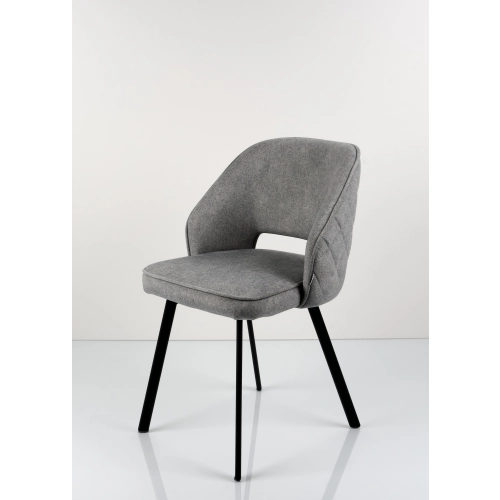 Krzesło DELUXE KR-185 Tkanina STRONG 14 Noga Metalowa